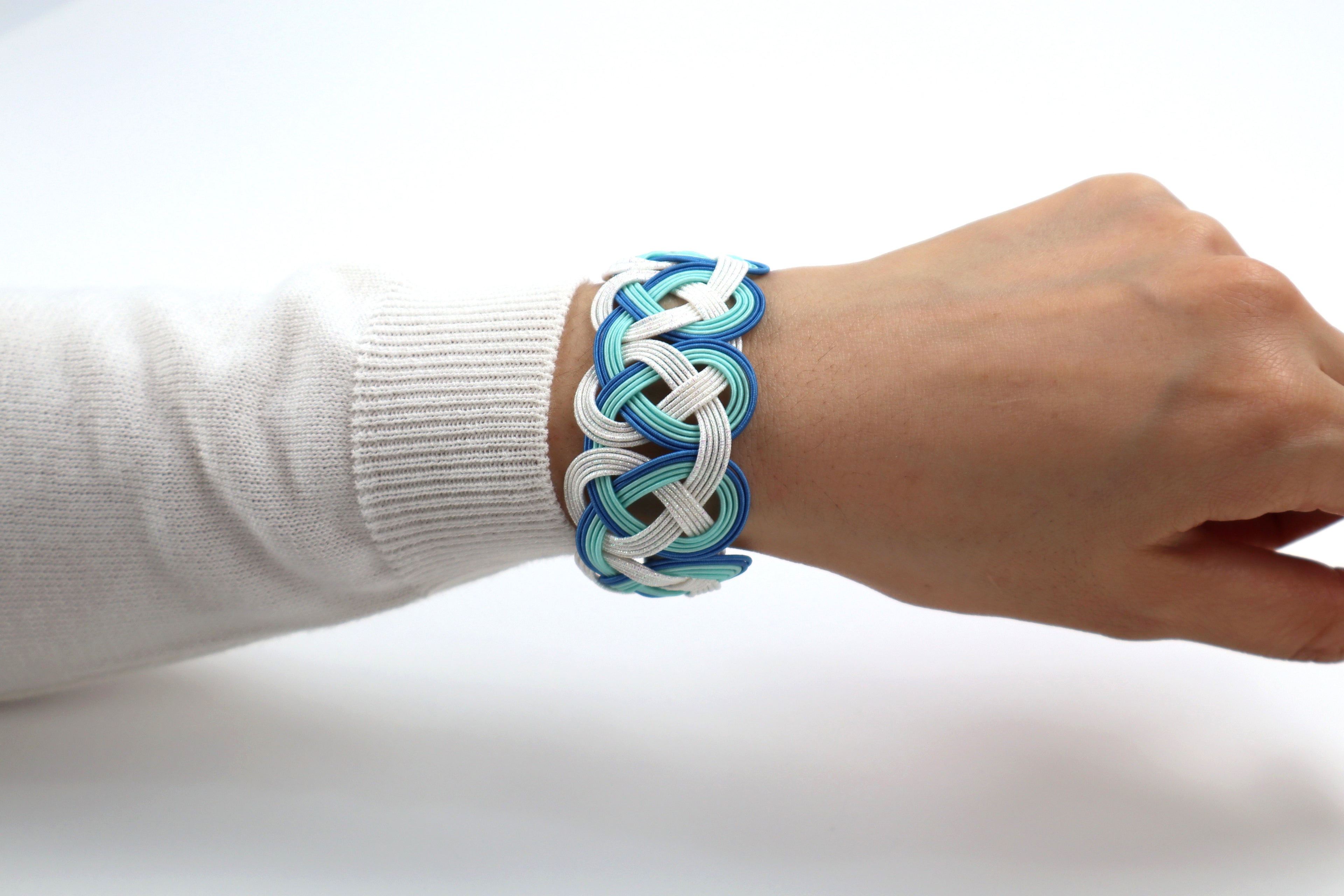 Towa (永遠) -Bracciali a nastri intrecciati-