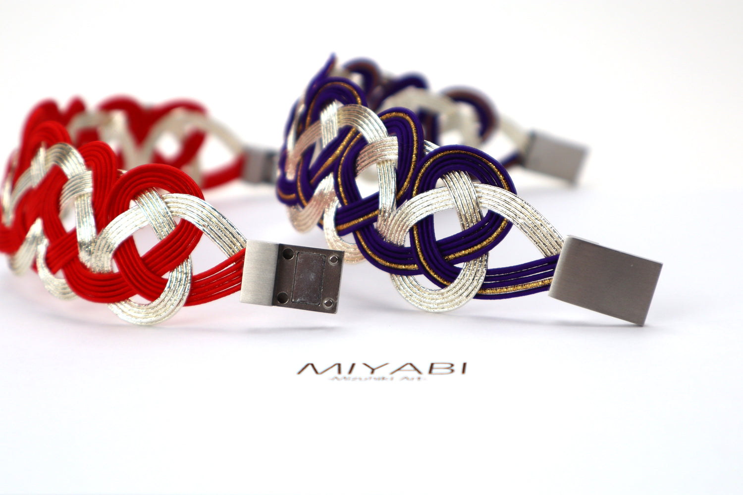 Towa (永遠) -Bracciali a nastri intrecciati-