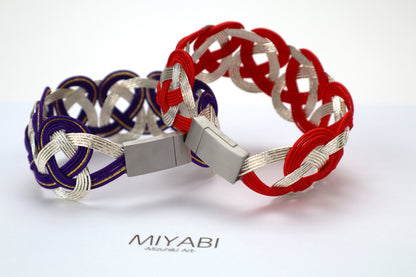 Towa (永遠) -Bracciali a nastri intrecciati-