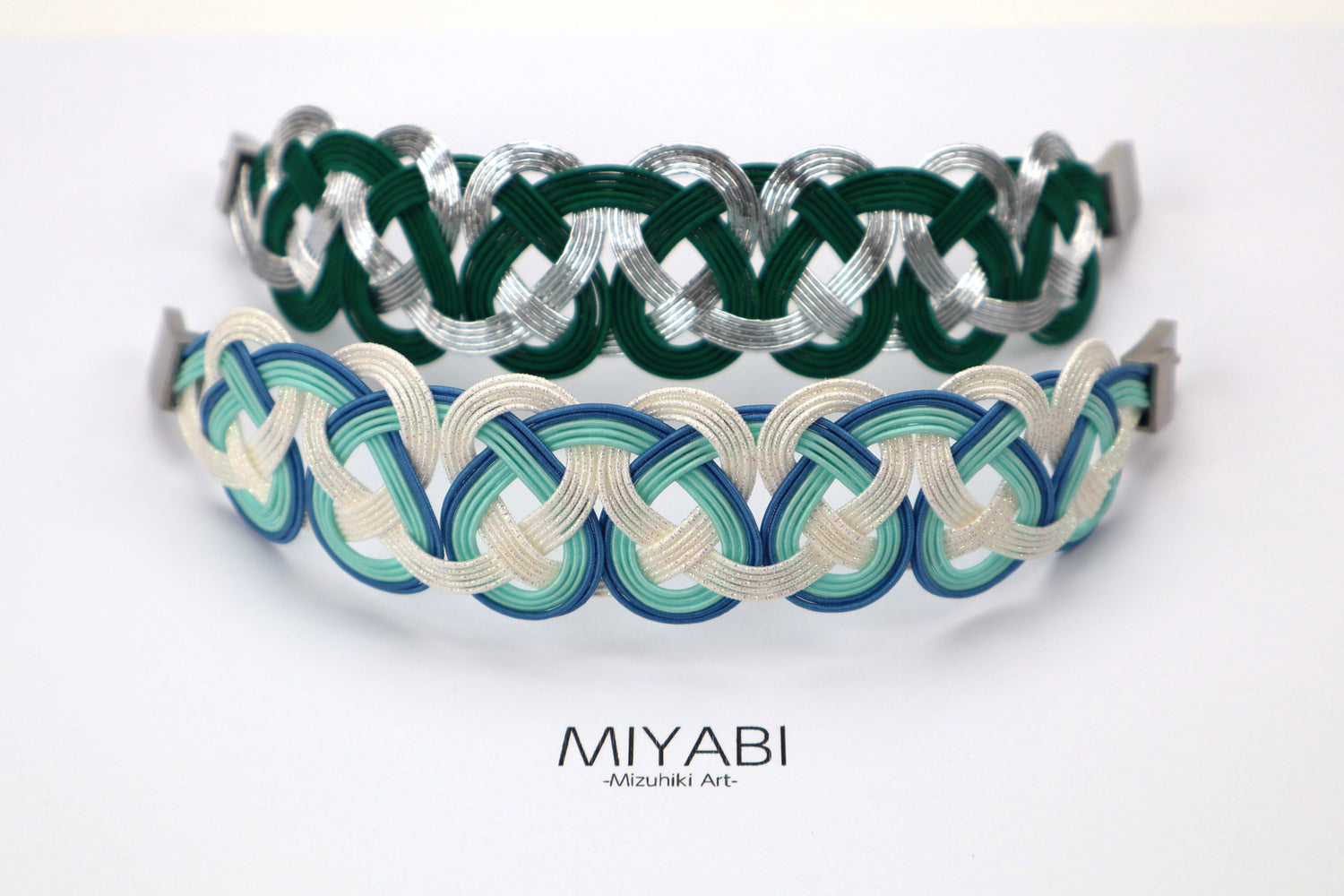 Towa (永遠) -Bracciali a nastri intrecciati-