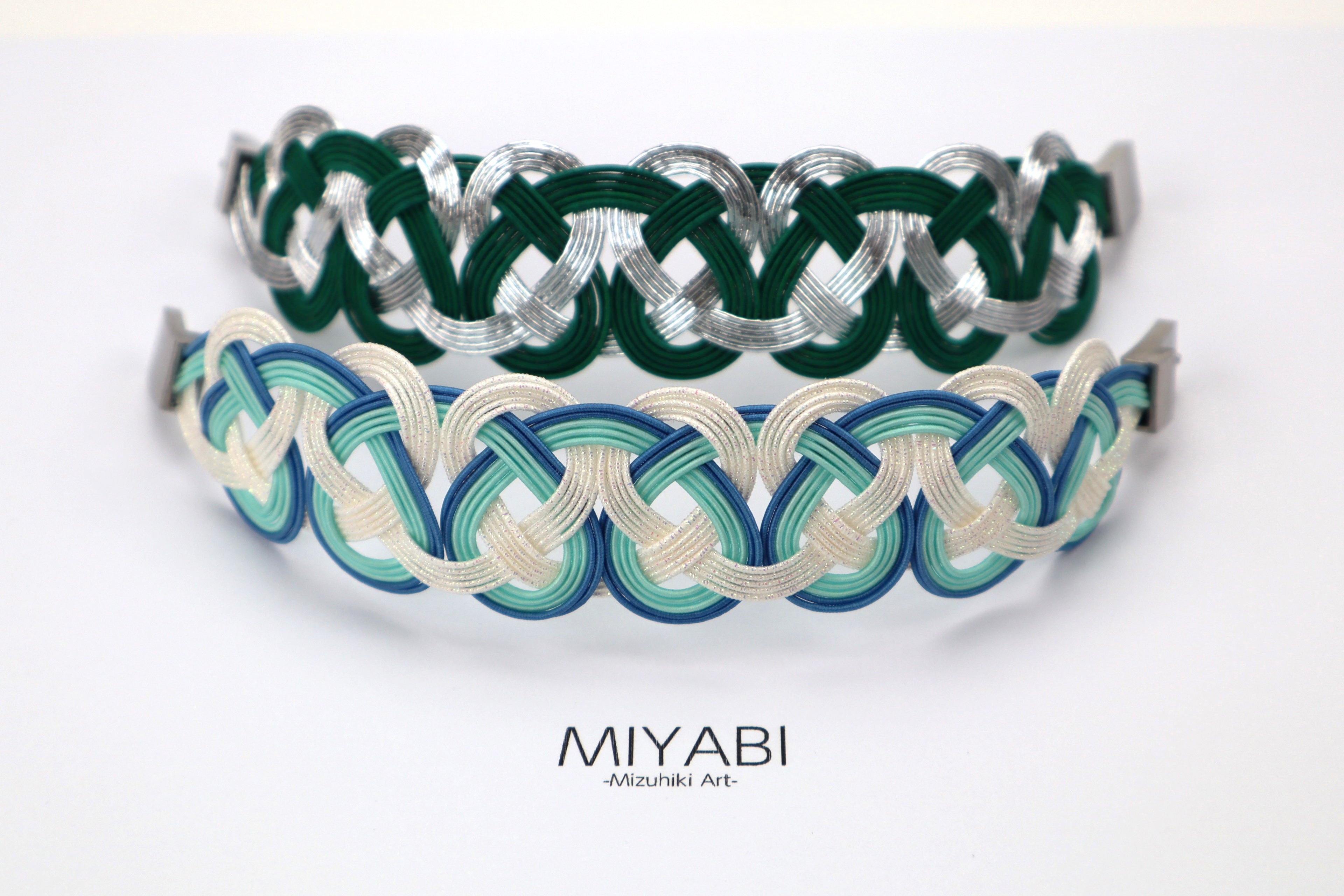 Towa (永遠) -Bracciali a nastri intrecciati-