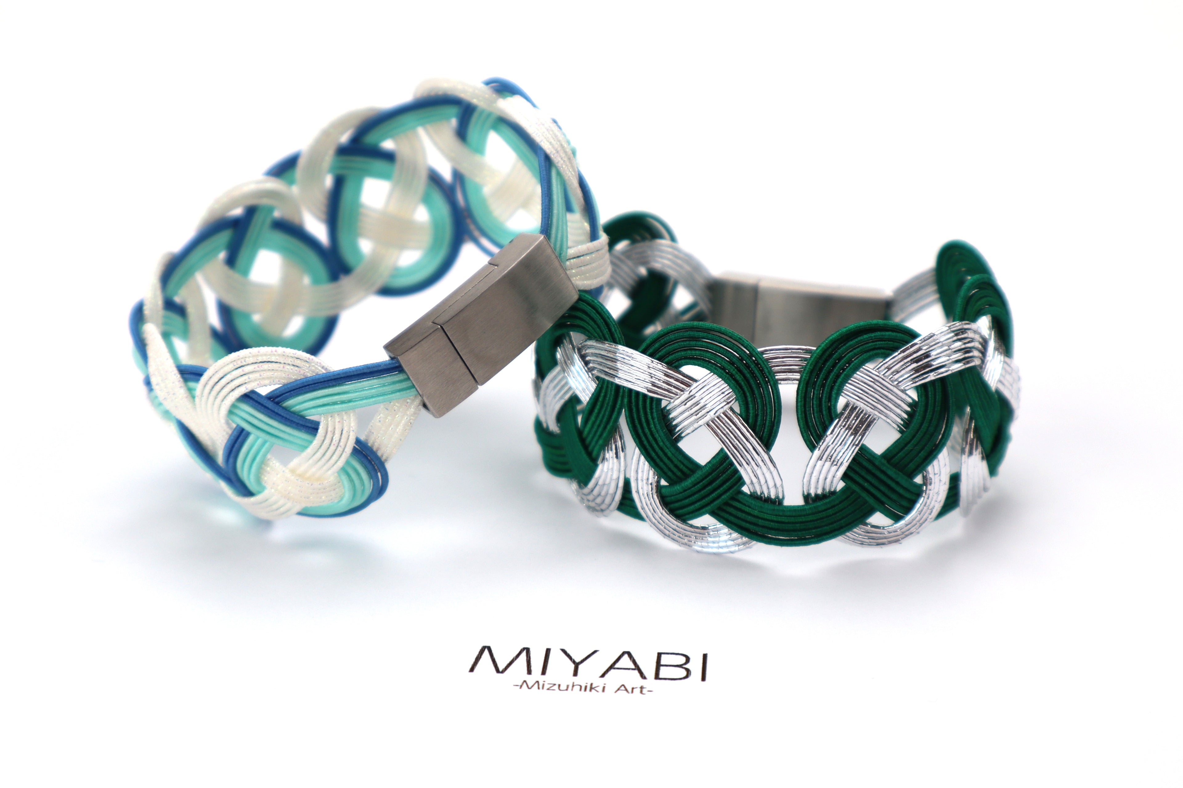 Towa (永遠) -Bracciali a nastri intrecciati-